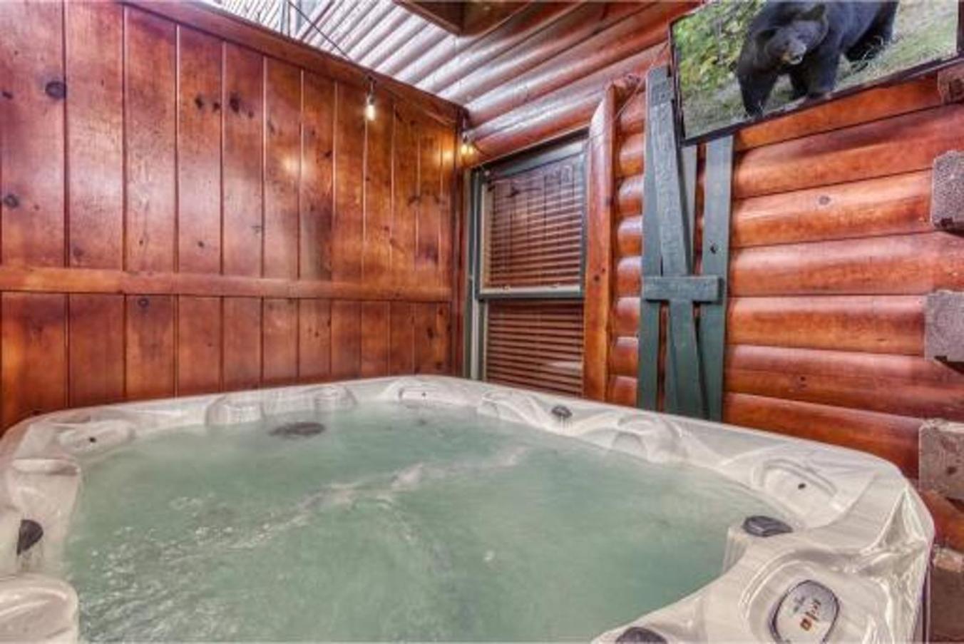 גטלינבורג Dreams Come True With This Luxury Cabin! מראה חיצוני תמונה