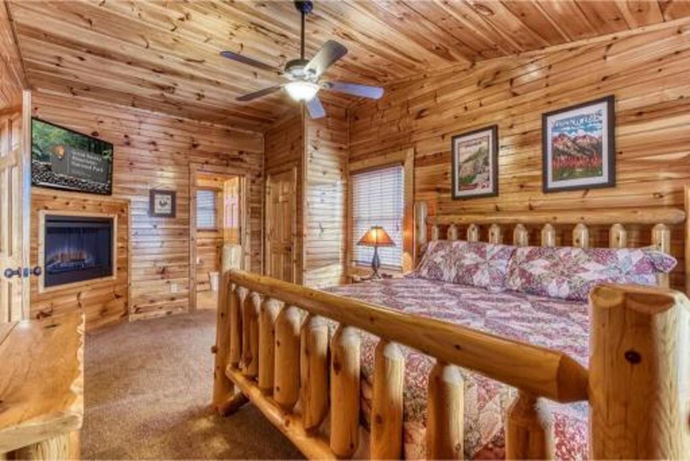 גטלינבורג Dreams Come True With This Luxury Cabin! מראה חיצוני תמונה
